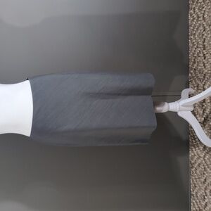 Mad's Grey Wool Blend Pencil Skirt